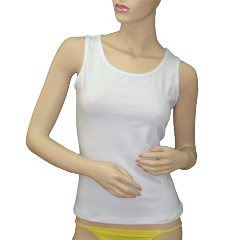 White Customize Tank Top Women