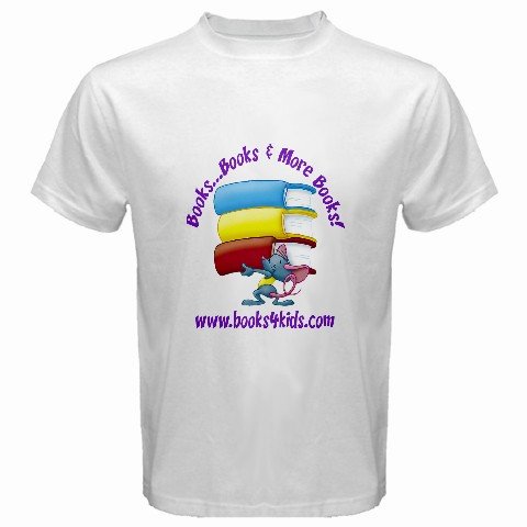 Custom White T-Shirt Large Customize Personalize Business Logo #CT