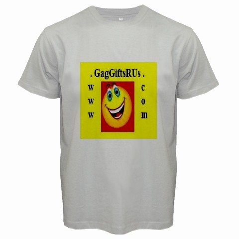 Custom Grey T-Shirt XL ExLarge Customize Personalize Business Logo #CT