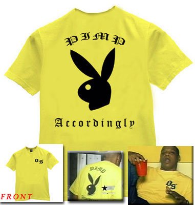 PIMP ACCORDINGLY SHIRT as seen on JAYZ, Size Small