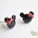 Minnie Mouse stud earrings surgical steel Minnie Mouse stud earrings surgical steel