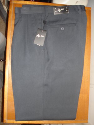Asantoni Pleated And Cuffed Dress Pants W34 L32