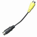 S-Video S Video SVideo to RCA composite Adapter Cable