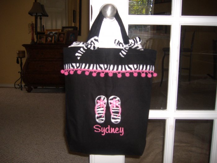 Beach towel and tote