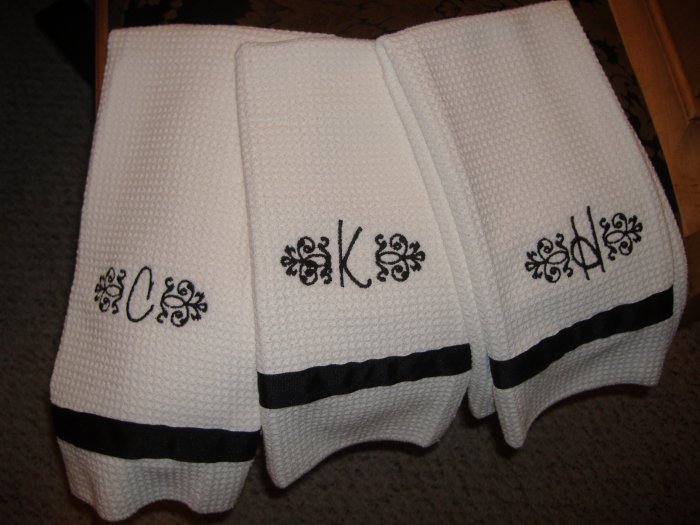 Personalized kitchen towels