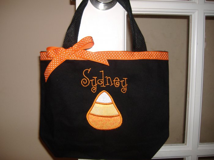 Personalized trick or treat bags