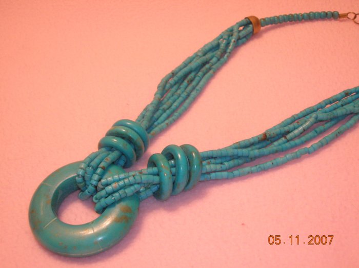 Blue Stone Necklace FREE SHIPPING