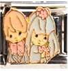 Free Shipping: Precious Moments Bride and Groom Enamel Italian 9mm Charm