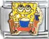 Free Shipping: Spongebob at the Movies Enamel Italian 9mm Charm