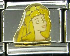 Free Shipping: Disney Princess Sleeping Beauty Enamel Italian 9mm Charm