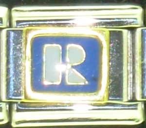 Free Shipping: Realtor Logo Enamel Italian 9mm Charm (Real Estate Agent)