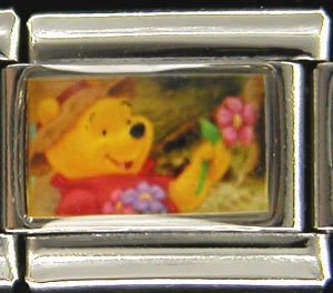 Free Shipping: Disney's Winnie the Pooh Photo Italian Charm 9mm