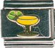 Free Shipping: Margarita Glass Italian Charm 9mm