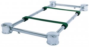 Cemetery Lowering Device -Chrome