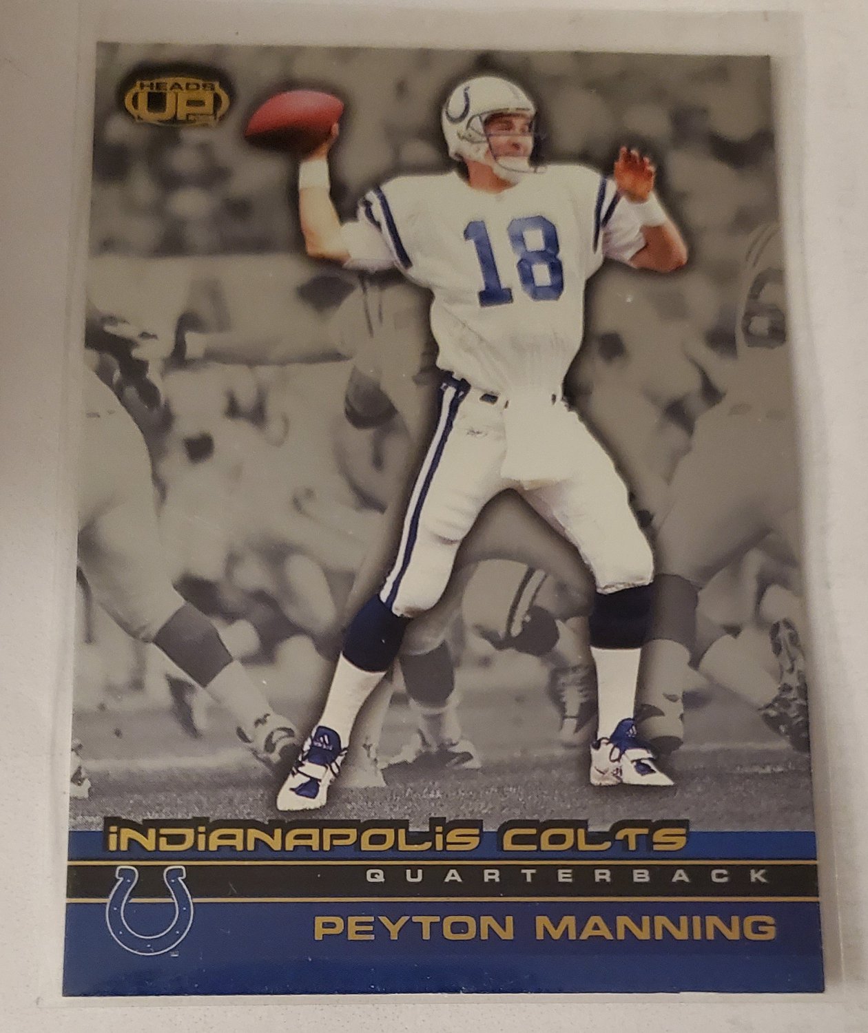 Peyton Manning Pacific Heads Up Base Card