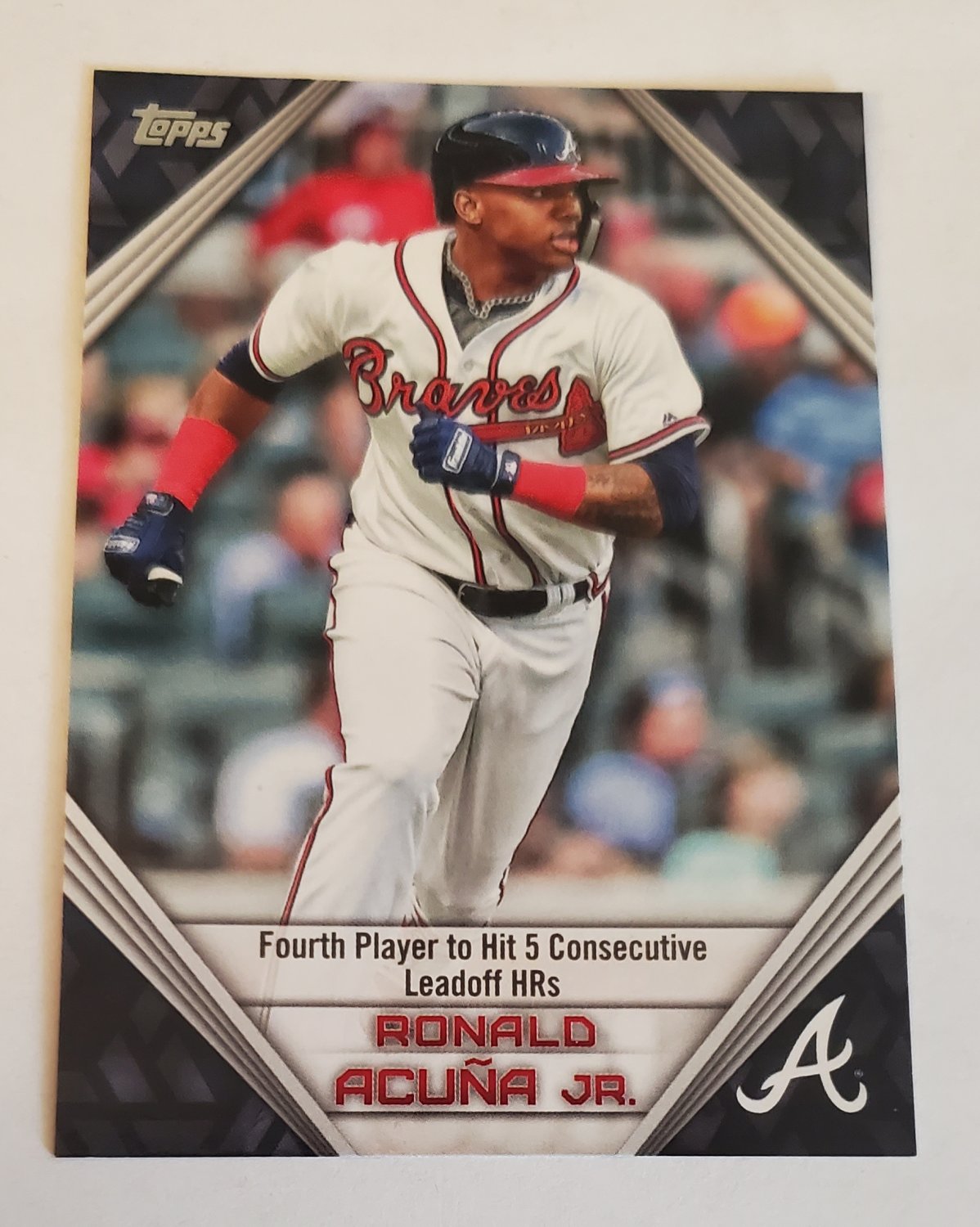 Ronald Acuna Jr Topps Acuna Highlights Insert Card Ra