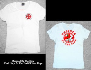 XL - Womens - Rescued By The King: Hope At The End Of Your Rope