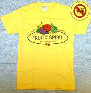 2XL - God Wants Fruit Of The Spirit Not Christian Nuts