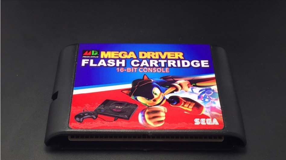 Sega Genesis and Mega Drive Flash cartridge