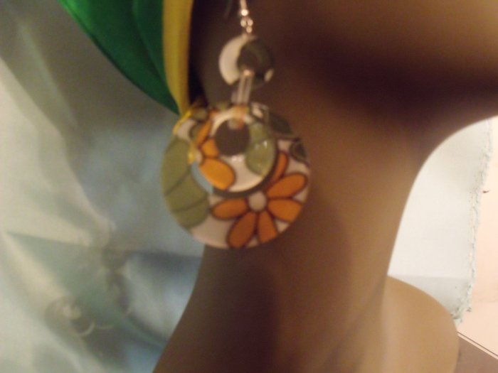 Mult-colored earrings