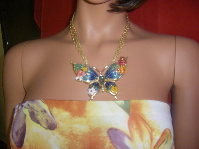 Butterfly necklace