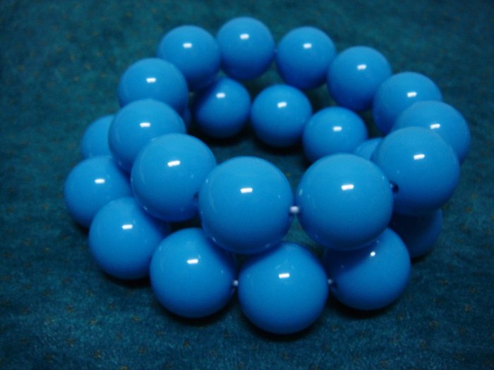 Blue candy cane