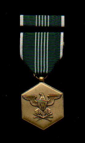 US Army Commendation medal with ribbon bar