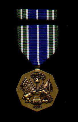 US Army Achievement medal with ribbon bar