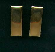Pair of 2nd Lieutenant bars rank insignia