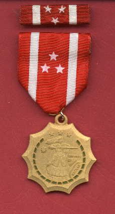 WWII Philippine Defense medal with ribbon bar