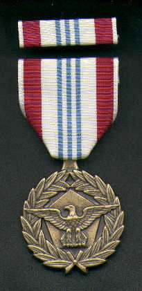 US Defense Meritorious Service medal with ribbon bar