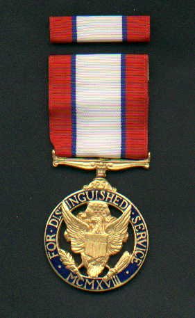 US Army Distinguished Service Medal with ribbon bar