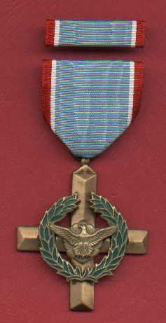 US Air Force Cross Medal with ribbon bar