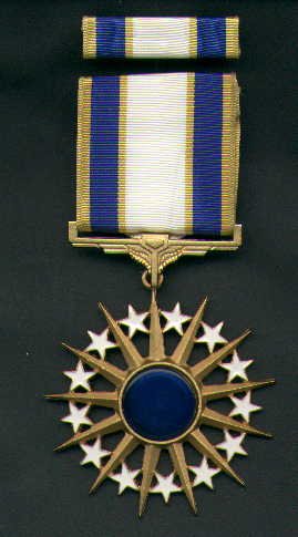 US Air Force Distinguished Service Medal with ribbon bar