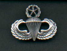 Master or Command Parachute Jump Wings