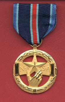 NASA Exceptional Bravery medal