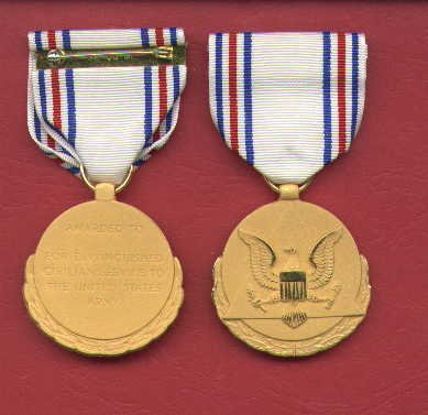 US Army Distinguished Civilian Service medal