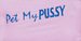 Pet my p**sy crop top