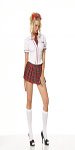 3 pc teachers pet school girl costume