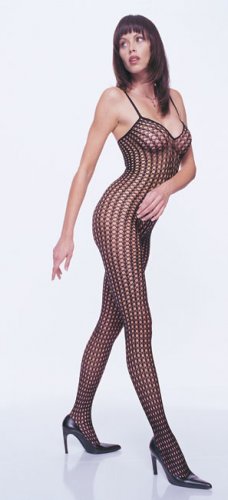 Seamless crochet bodystocking
