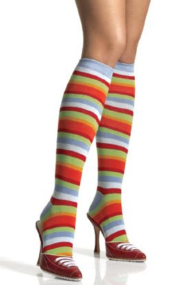 Rainbow knee hi