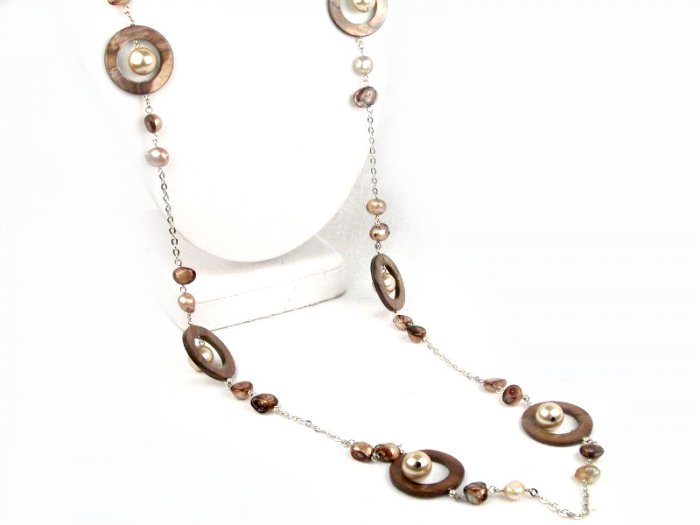 Fashion Jewelry BROWN CIRCLE