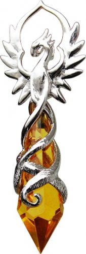 Anne Stokes Phoenix Flame for Renewed Energy and Confidence (Crystal Keeper)