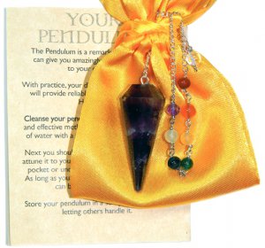 Amethyst Chakra Pendulum
