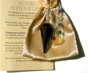Tigers Eye Chakra Pendulum