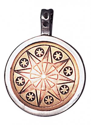 Earth-Star Flower Talisman for Serenity & Inner Strength