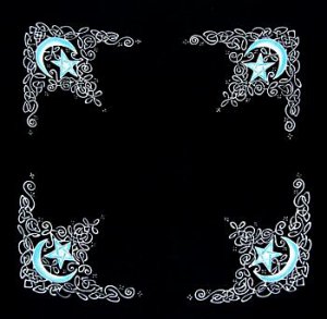 Celtic Moon Altar Cloth