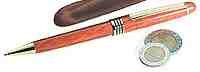 GENUINE ROSEWOOD EXECUTIVE PEN: Free Shipping!