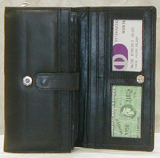 GENUINE LAMBSKIN LADIES WALLET: Luxuriant!