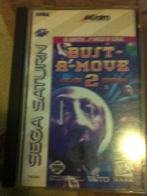SEGA SATURN BUST A MOVE 2